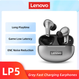100% Original Lenovo LP5 Wireless Bluetooth HiFi Music Earbuds
