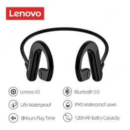 Lenovo Earphones X3 Bluetooth Hifi Ear-hook Wireless Headset